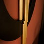 Wallity APT755LSAA Accesorio de Pared de Metal Decorativo Dorado y Negro